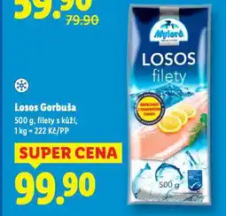 Lidl Losos gorbuša nabídka