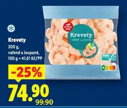 Lidl Krevety nabídka