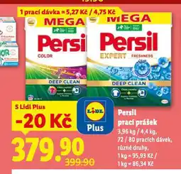 Lidl Persil prací prášek nabídka