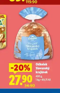 Lidl Odkolek slovanský krajánek nabídka