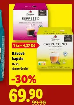 Lidl Kávové kapsle nabídka