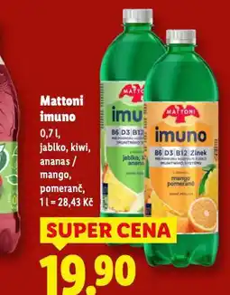 Lidl Mattoni nabídka