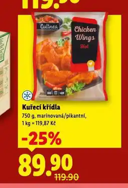 Lidl Kuřecí křídla nabídka