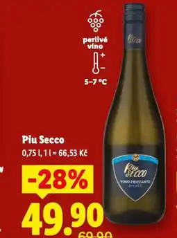 Lidl Piu secco nabídka