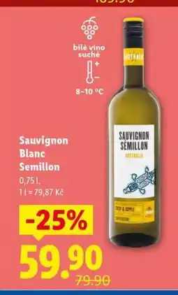 Lidl Sauvignon blanc semillon nabídka