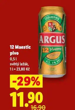 Lidl Pivo argus nabídka