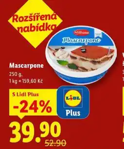 Lidl Mascarpone nabídka