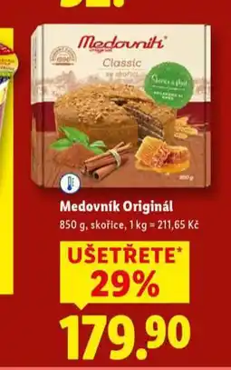 Lidl Medovník originál nabídka