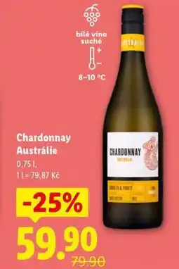 Lidl Chardonnay austrálie nabídka