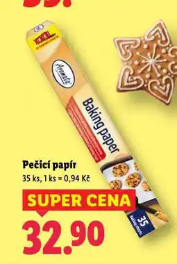 Lidl Pečicí papír nabídka