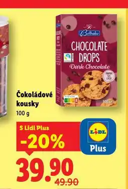 Lidl Čokoládové kousky nabídka