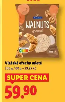 Lidl Vlašské ořechy mleté nabídka