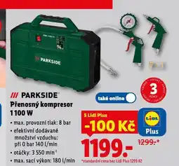 Lidl Přenosný kompresor nabídka