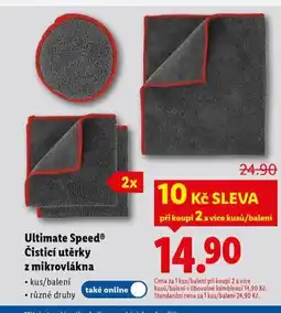 Lidl Čisticí utěrky z mikrovlákna nabídka