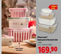 Lidl Sada potravinových dóz nabídka