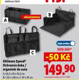 Lidl Ochranná deka nabídka