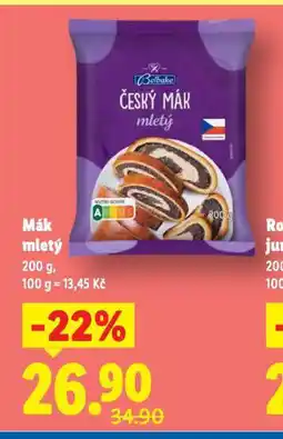 Lidl Mák mletý nabídka