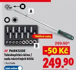 Lidl Sada nástrčných klíčů nabídka