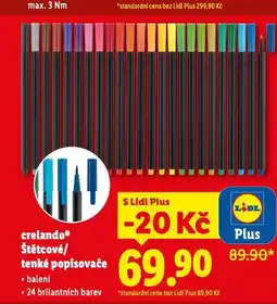 Lidl Popisovače nabídka