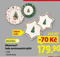 Lidl Sada servírovacích talířů nabídka