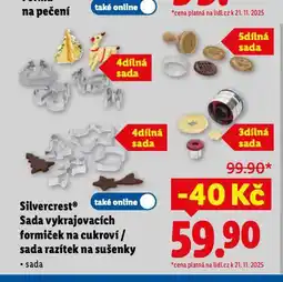 Lidl Sada razítek na sušenky nabídka