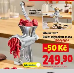 Lidl Ruční mlýnek na maso nabídka