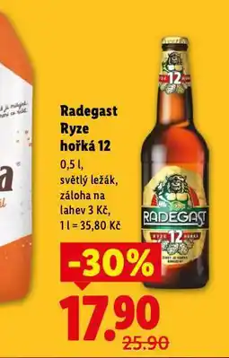 Lidl Pivo radegast nabídka