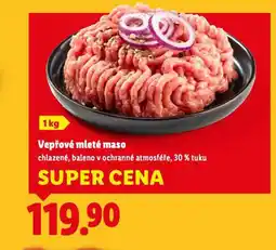 Lidl Vepřové mleté maso nabídka