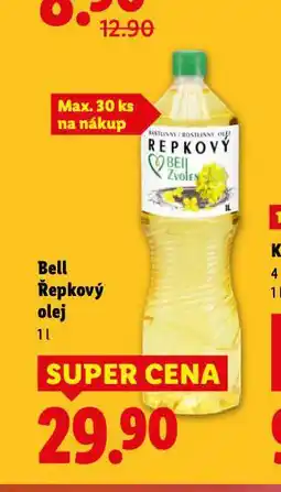 Lidl Bell řepkový olej nabídka
