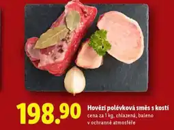 Lidl Hovězí polévková směs s kostí nabídka