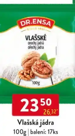 Qanto DR.ENSA Vlašská jádra nabídka