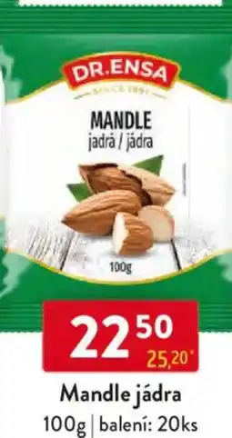 Qanto DR.ENSA Mandle jádra nabídka