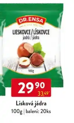 Qanto DR.ENSA Lísková jádra nabídka