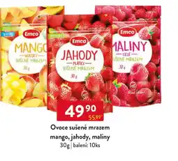 Qanto Ovoce sušené mrazem mango, jahody, maliny nabídka