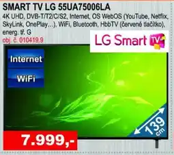 Elektro Spáčil Smart TV LG 55UA75006LA nabídka