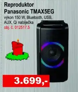 Elektro Spáčil Reproduktor Panasonic TMAX5EG nabídka
