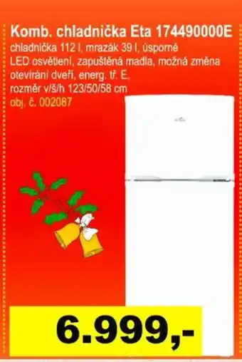Elektro Spáčil Komb. chladnička Eta 174490000E nabídka
