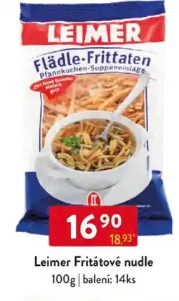 Qanto Leimer Fritátové nudle nabídka