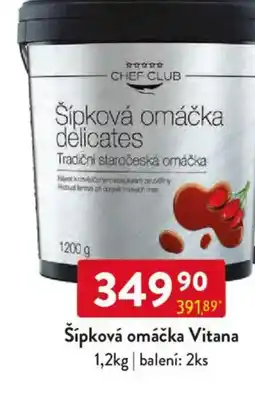 Qanto Šípková omáčka Vitana nabídka