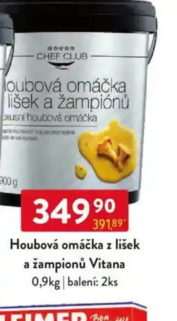 Qanto Houbová omáčka z lišek a žampionů Vitana nabídka