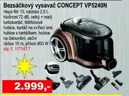 Elektro Spáčil Bezsáčkový vysavač CONCEPT VP5240N nabídka