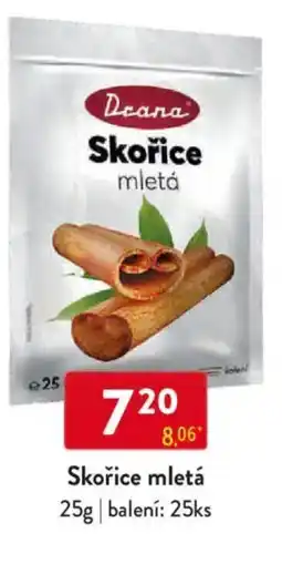 Qanto Deana Skořice mletá nabídka