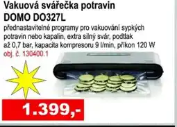 Elektro Spáčil Vakuová svářečka potravin DOMO DO327L nabídka