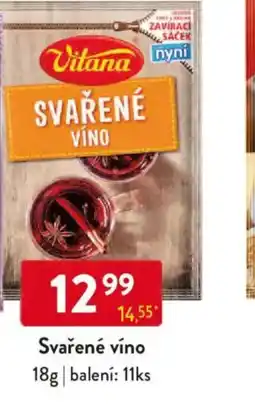 Qanto Vitana Svařené víno nabídka