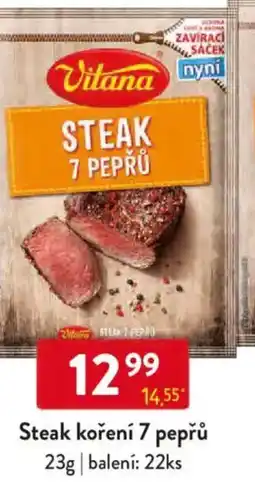 Qanto Vitana Steak koření 7 pepřů nabídka