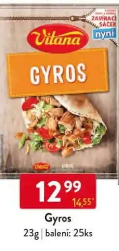 Qanto Vitana Gyros nabídka