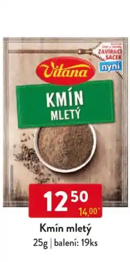 Qanto Vitana Kmín mletý nabídka