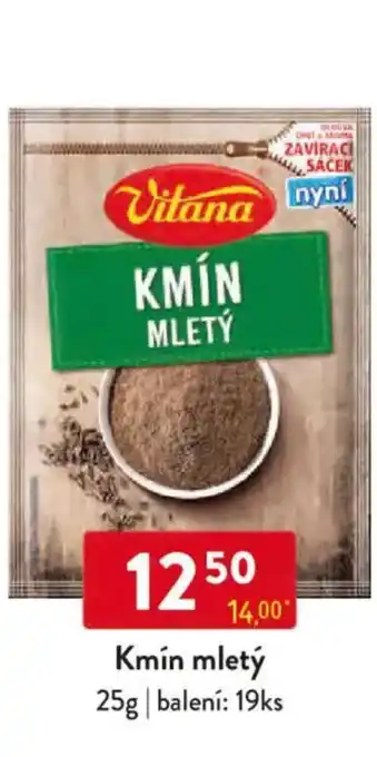 Qanto Vitana Kmín mletý nabídka