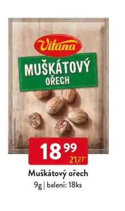 Qanto Vitana Muškátový ořech nabídka