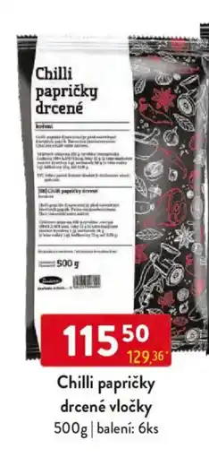 Qanto Chilli papričky drcené vločky nabídka